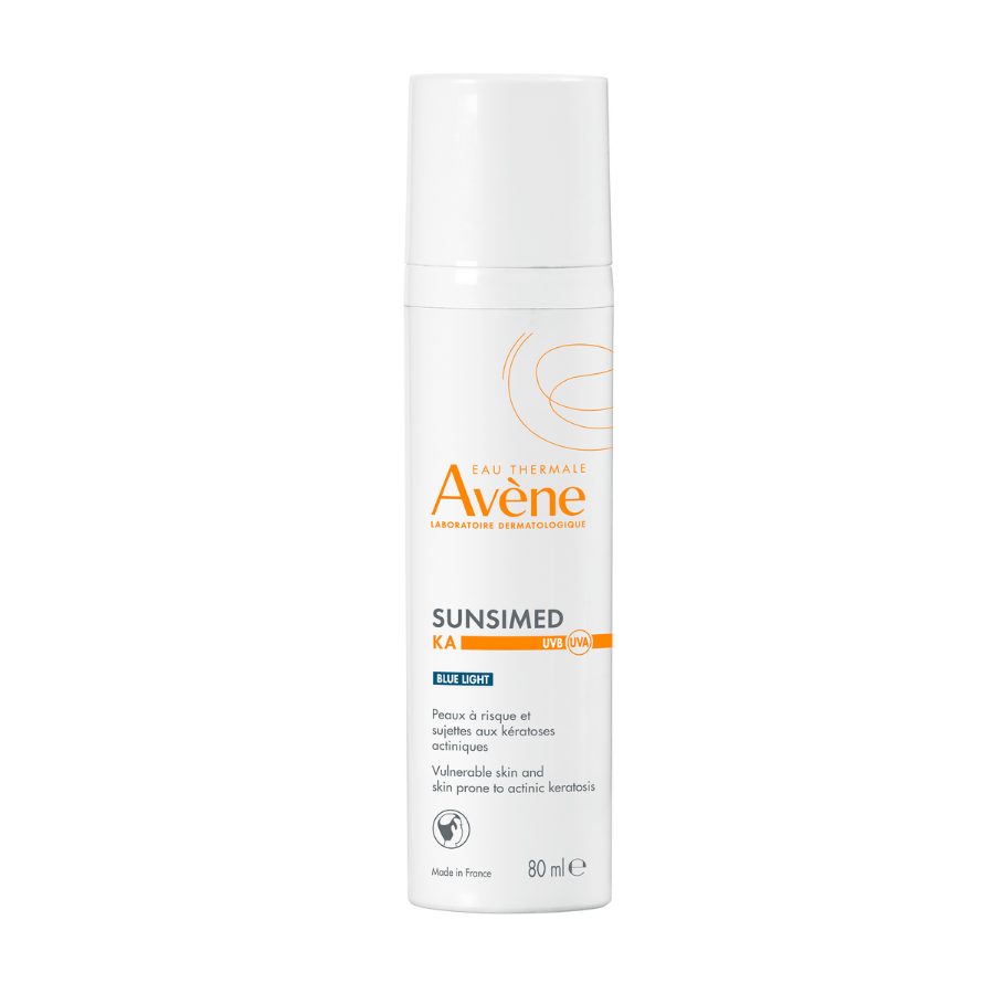 Crème solaire SPF50+ pour les peaux sujettes à la kératose actinique Sunsimed KA, 80 ml, Avène