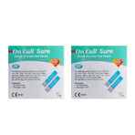 On Call Sure Blutzuckertests, 2 x 50 Stück, Acon Laboratories