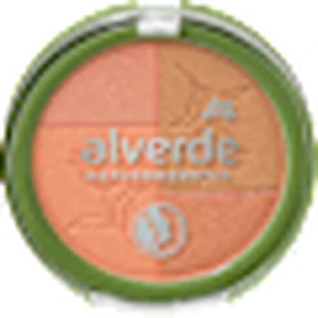 alverde NATURKOSMETIK Fard de obraz multicolor Nr.30 Sunkissed Glow, 9 g