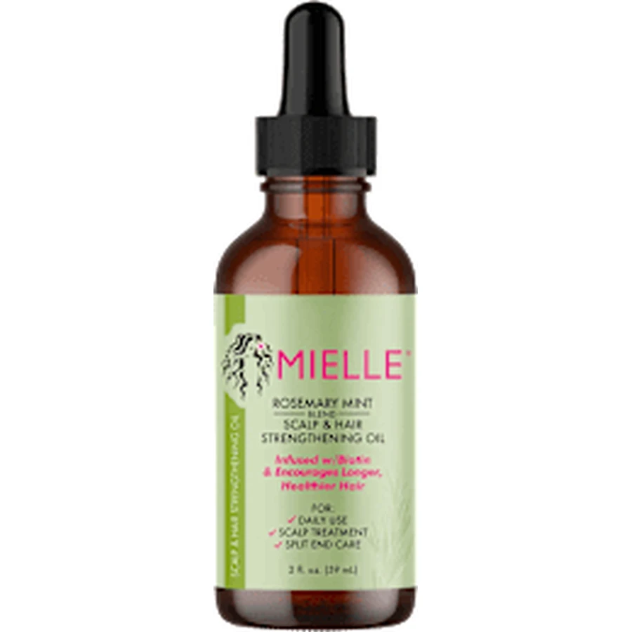 MIELLE Ulei pentru scalp și păr cu rozmarin si mentă, 59 ml