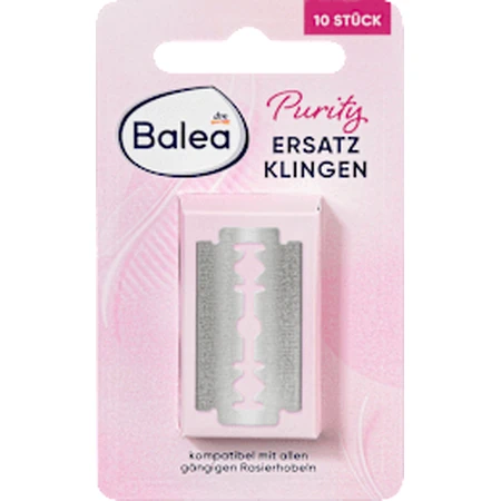 Balea Purity razor blades, 10 pieces