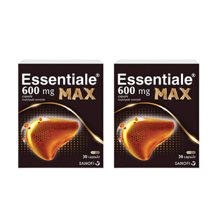 Essentiale MAX 600 mg, 2 x 30 Kapseln, Sanofi