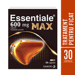 Essentiale MAX 600 mg, 2 x 30 cápsulas, Sanofi