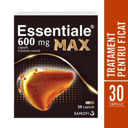 Essentiale MAX 600 mg, 2x30 Kapseln, Sanofi