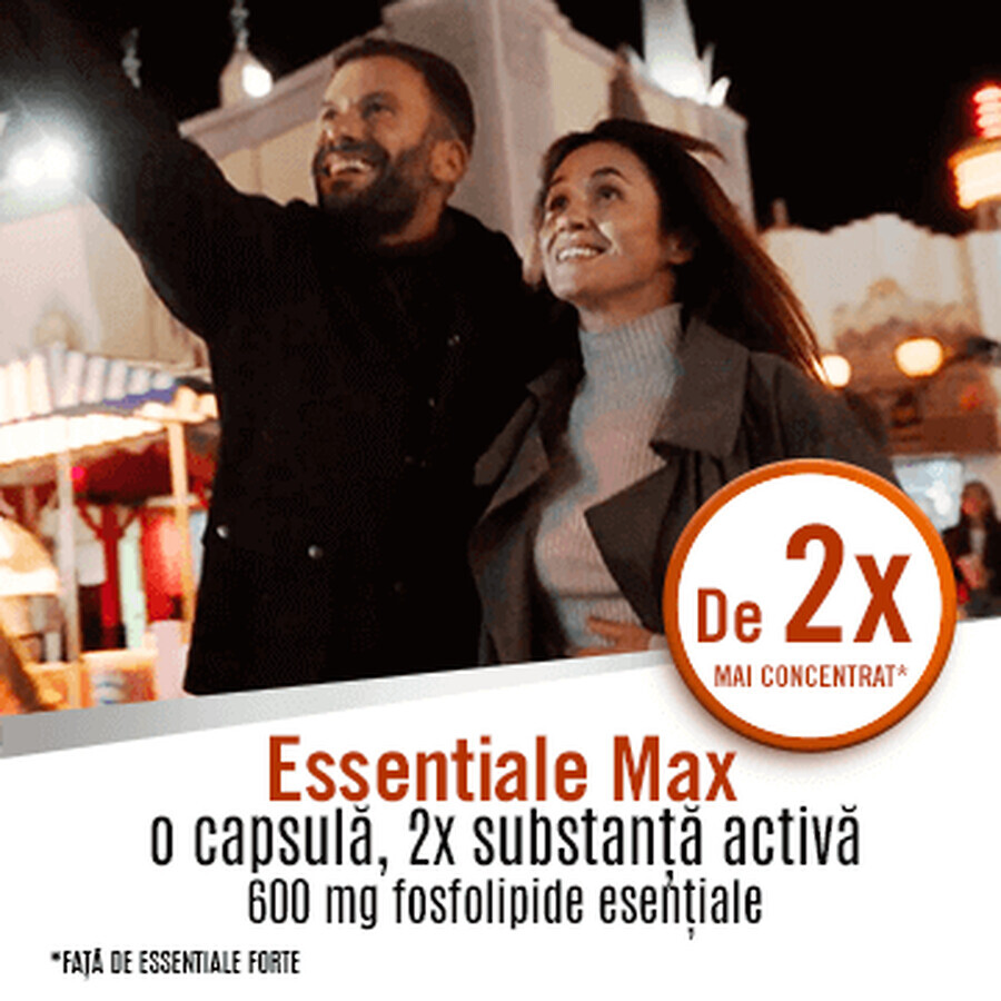 Essentiale MAX 600 mg, 2 x 30 cápsulas, Sanofi