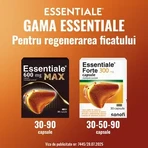 Essentiale MAX 600 mg, 2x30 Kapseln, Sanofi