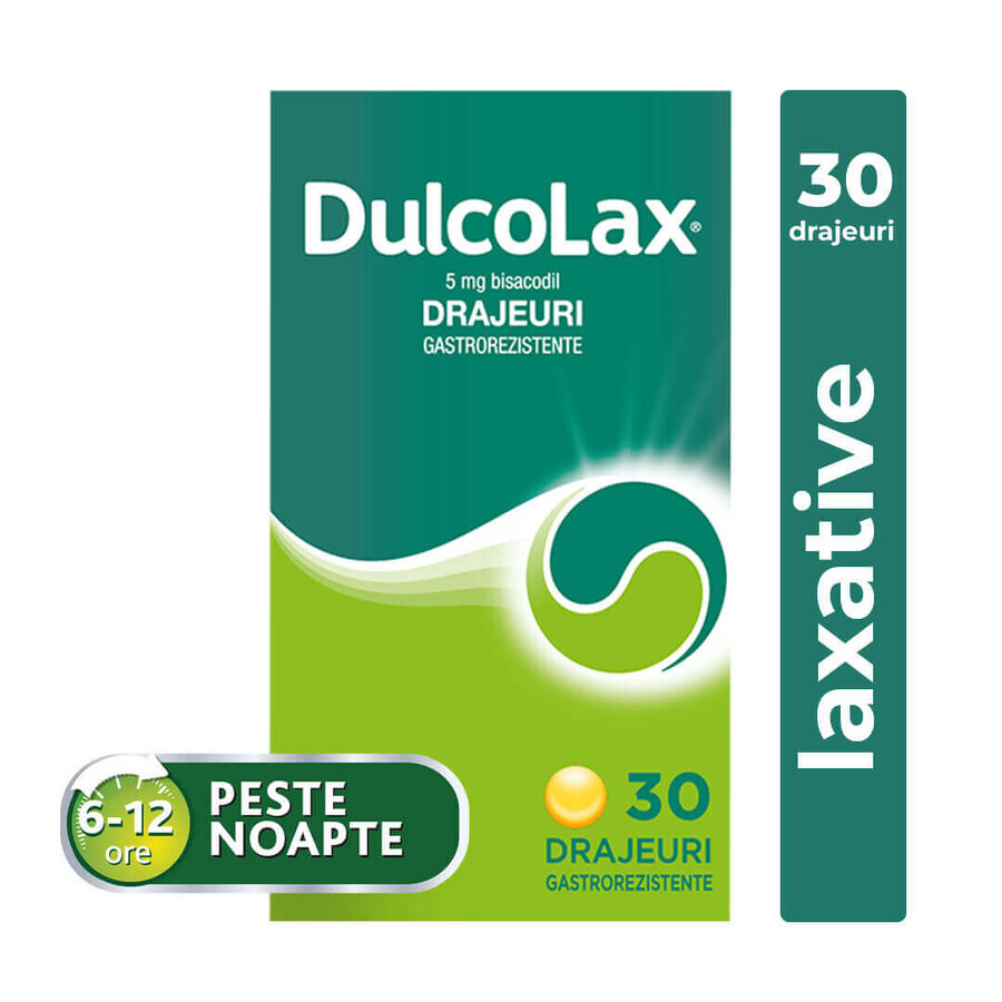 Dulcolax, 5 mg, 2 x 30 magensaftresistente Dragees, Sanofi