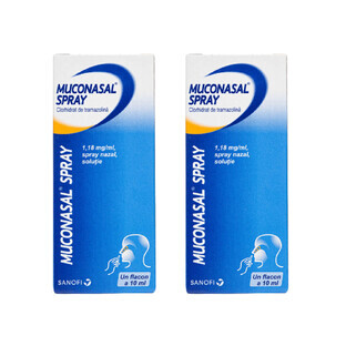 Muconasal spray 1.18 mg, 2 x 10 ml, nasal spray, solution, Sanofi