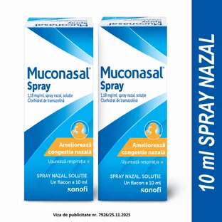 Muconasal Nasenspray 1,18 mg, 2 x 10 ml, Sanofi 