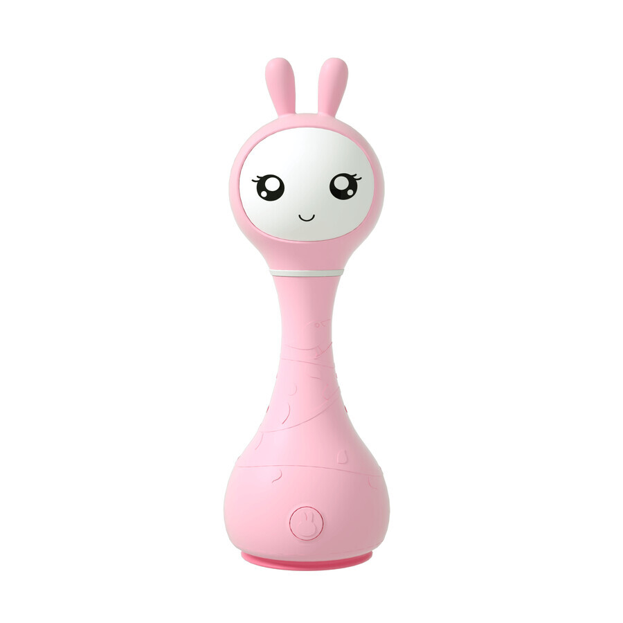 Interaktiver Hase für Babys, +0 Monate, Rosa, Alilo