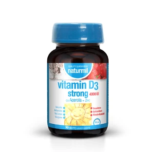 Vitamin D3 Strong Naturmil, 4000 IU, 90 Kapseln, Dietmed