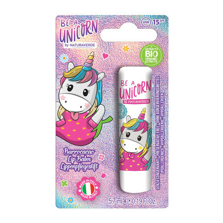 Lippenbalsem Be a Unicorn, +3 jaar, 5.7 ml, NaturaVerde