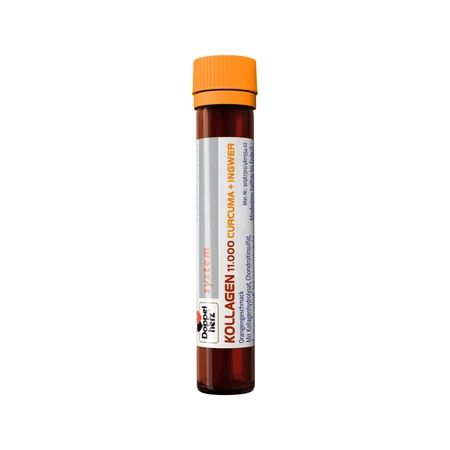 Kollagen 11000 Plus Turmeric + Ginger, 30 vials, Doppelherz