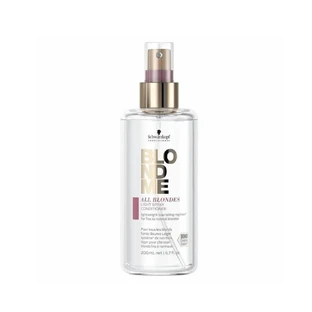 Spray Acondicionador Rubio Claro BlondMe, 200 ml, Schwarzkopf Professional
