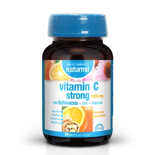 Vitamina C Strong Naturmil, 1000 mg, 60 tablete, Dietmed