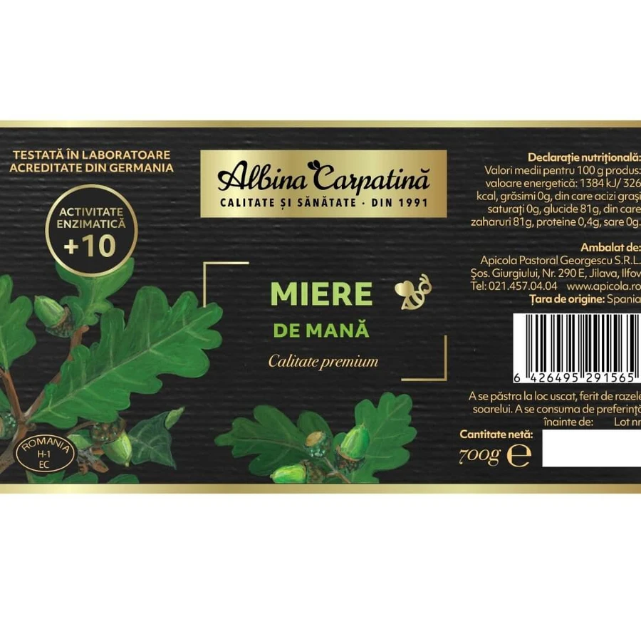 Handhoning, 700 g, Albina Carpatina