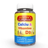 Justins Calcium + Vitamine D3 Jellies, 30 stuks, Justin Pharma