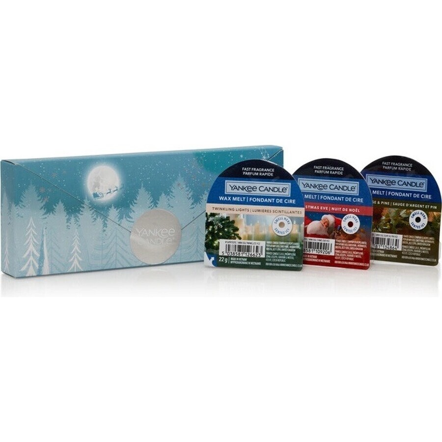 Yankee Candle Geschenkset 3x Duftwachs 1×1 Stück, Geschenkset