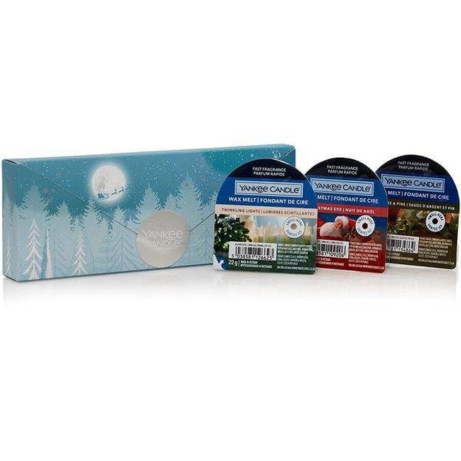 Yankee Candle Geschenkset 3x Duftwachs 1×1 Stück, Geschenkset