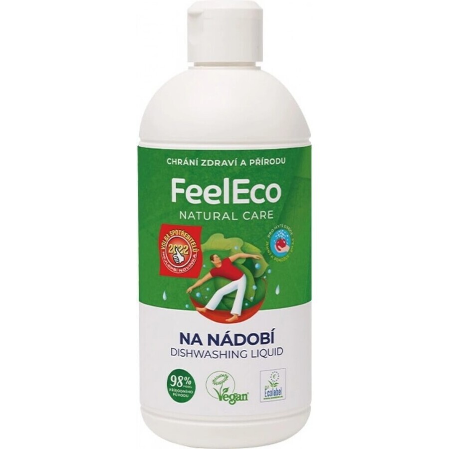 Feel Eco Lavavajillas Líquido Frambuesa 1×1000 ml, lavavajillas líquido