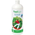 Feel Eco Lavavajillas Líquido Frambuesa 1×1000 ml, lavavajillas líquido