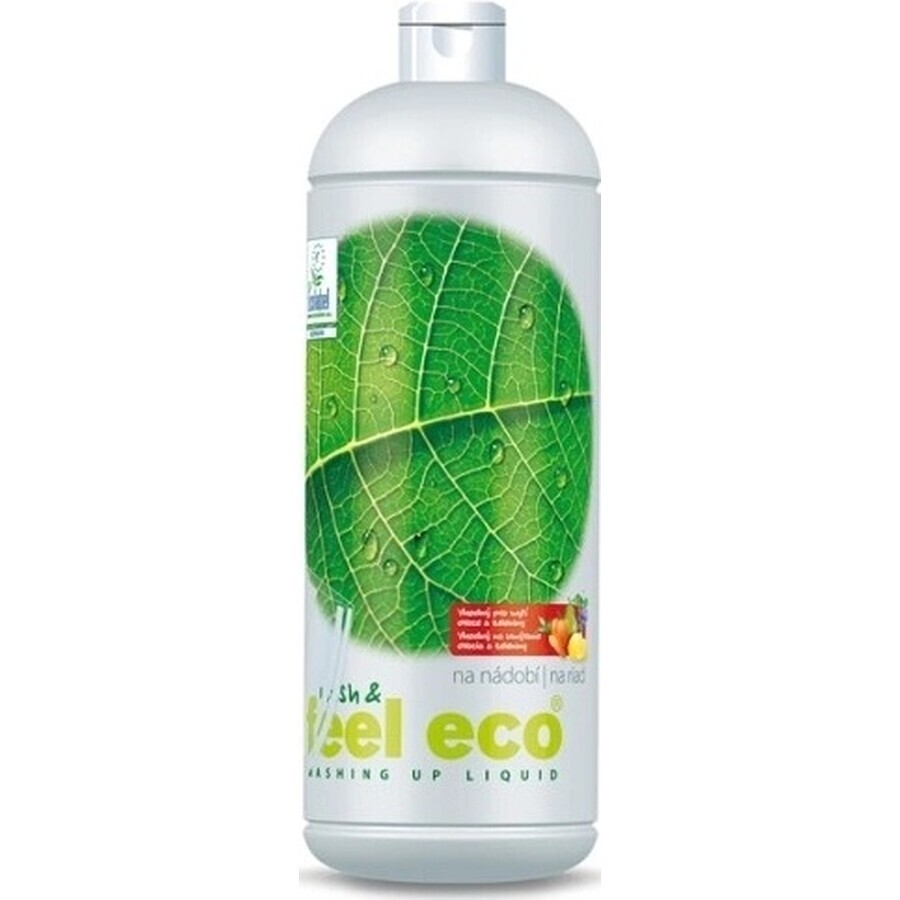 Feel Eco Lavavajillas Líquido Frambuesa 1×1000 ml, lavavajillas líquido