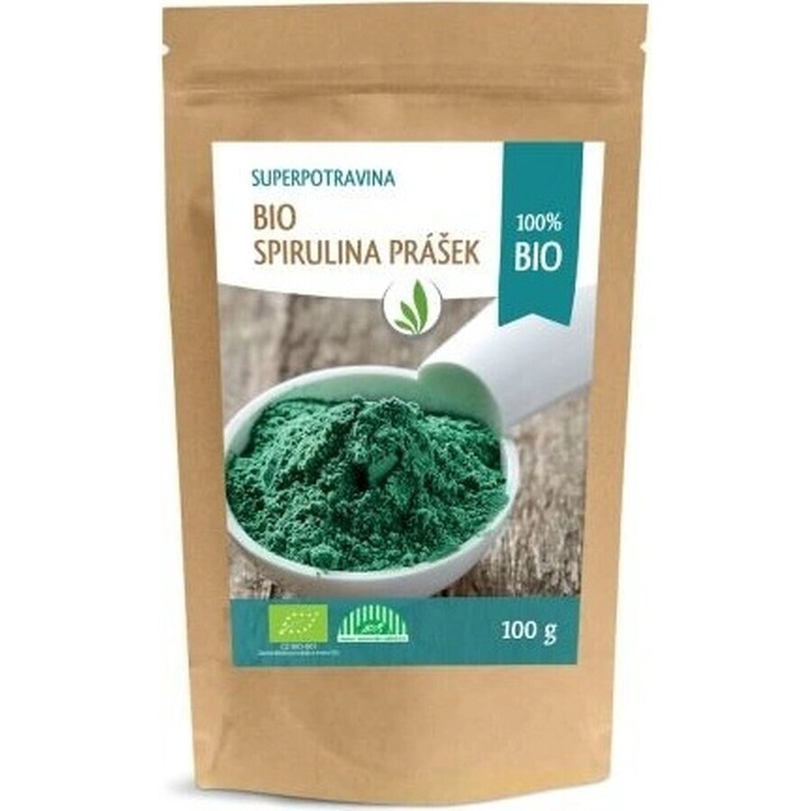 Allnature Espirulina orgánica en polvo 100g 1×100g