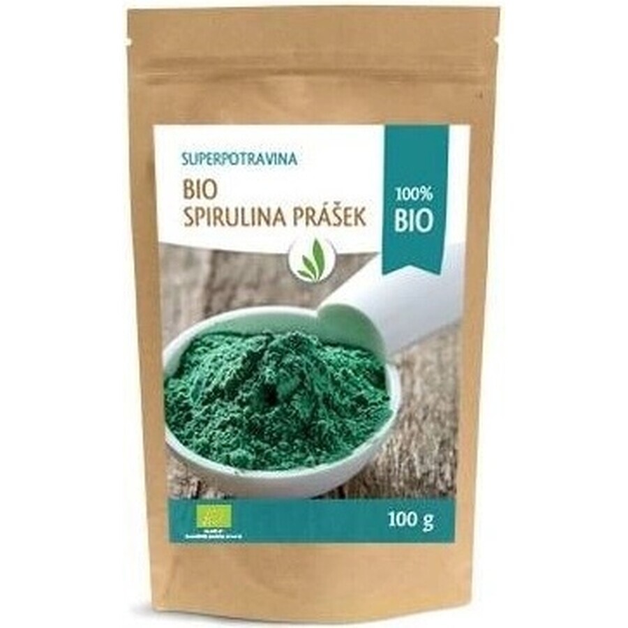 Allnature Espirulina orgánica en polvo 100g 1×100g