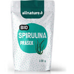 Allnature Espirulina orgánica en polvo 100g 1×100g