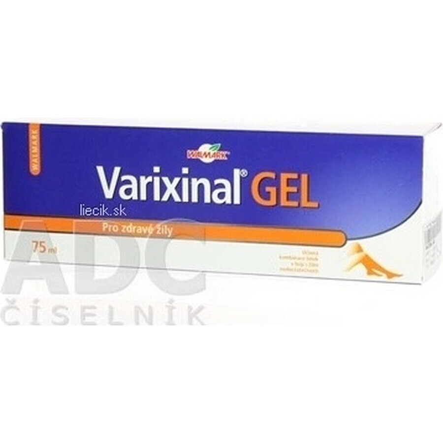 WALMARK Varixinal gel 1×75 ml, gel de masaj pentru picioare grele și obosite