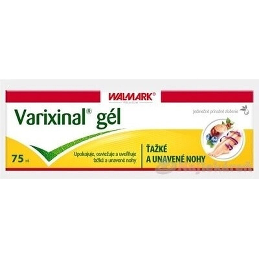 WALMARK Varixinal gel 1×75 ml, gel de masaj pentru picioare grele și obosite