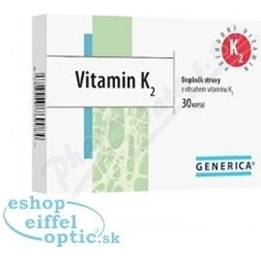 GENERICA Vitamin K2 1×30 cps, Nahrungsergänzungsmittel