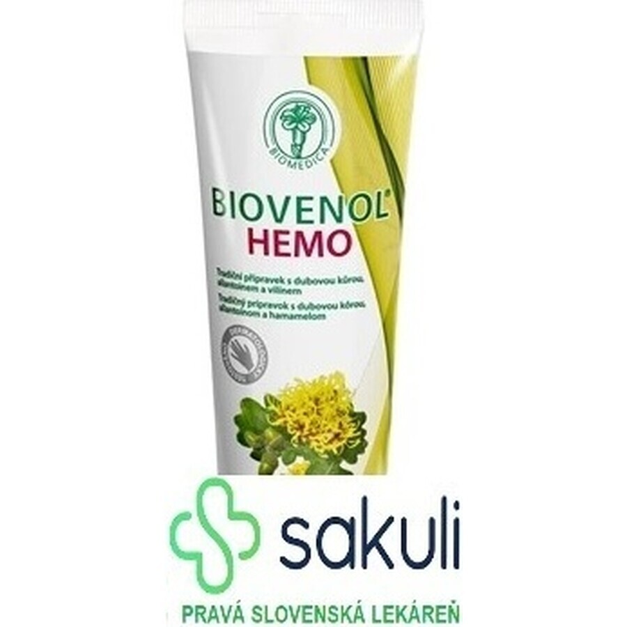 Biomedica Biovenol Hämo-Gel 1×75 ml, rektales Gel