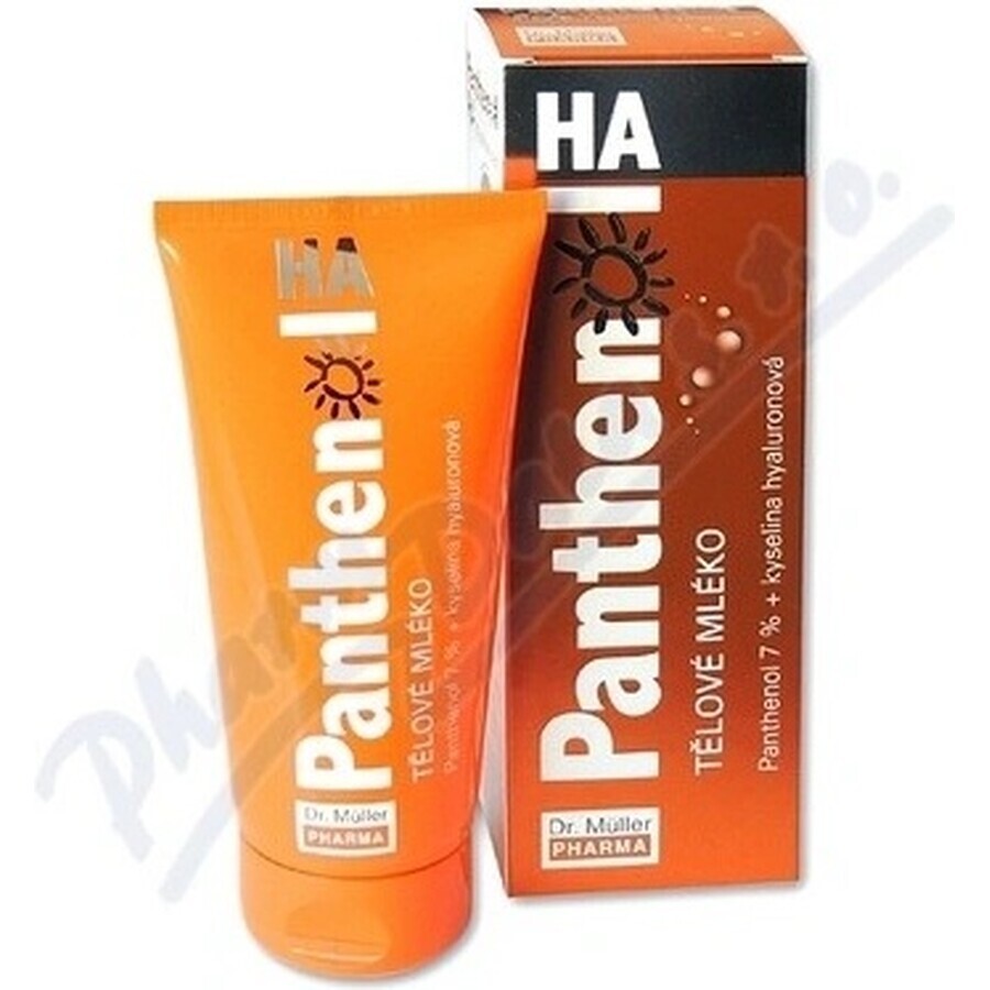 Dr. Müller PANTHENOL BODY MILK 1×200 ml, loțiune de corp