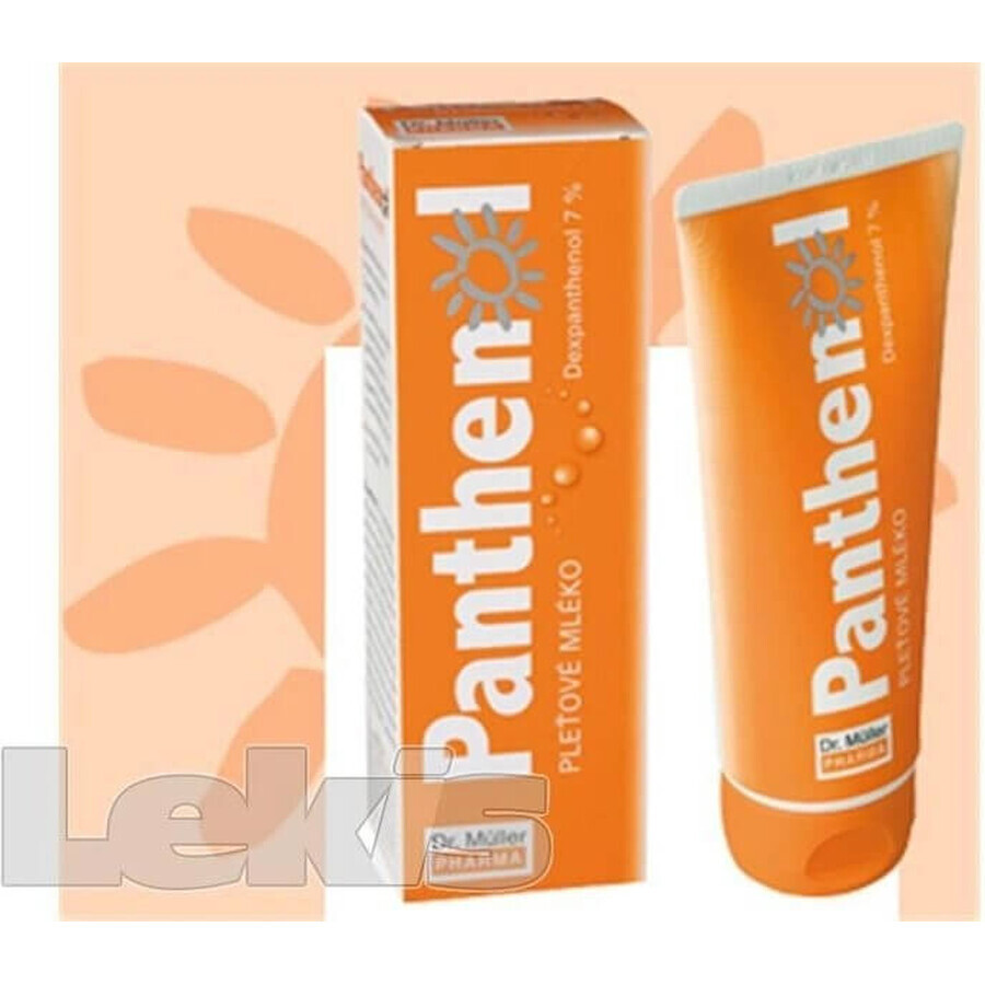 Dr. Müller PANTHENOL BODY MILK 1×200 ml, loțiune de corp