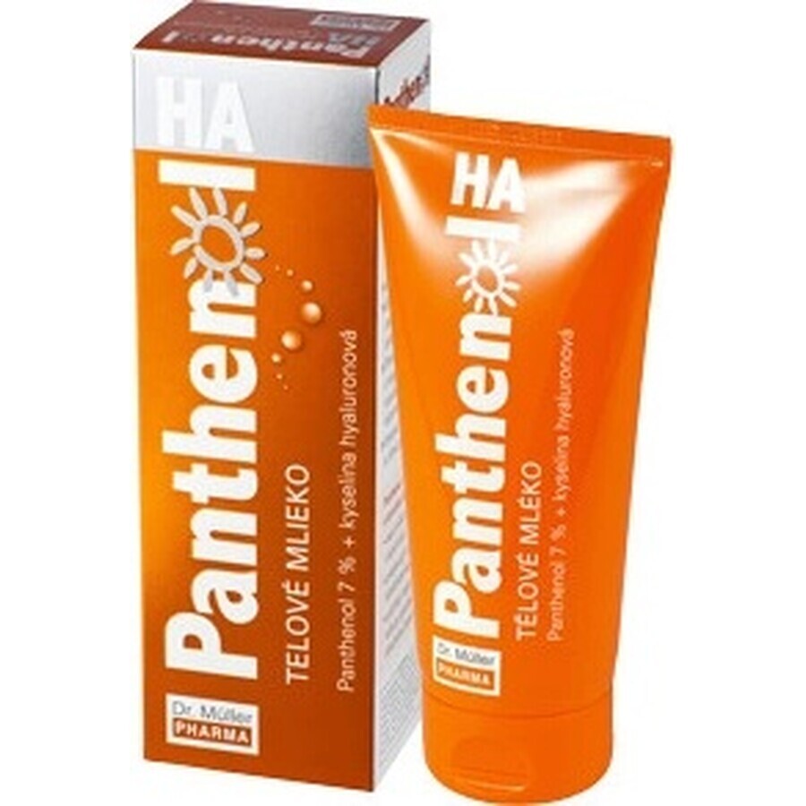 Dr. Müller PANTHENOL BODY MILK 1×200 ml, loțiune de corp