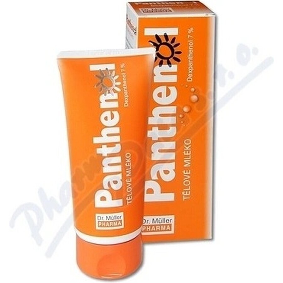 Dr. Müller PANTHENOL BODY MILK 1×200 ml, loțiune de corp