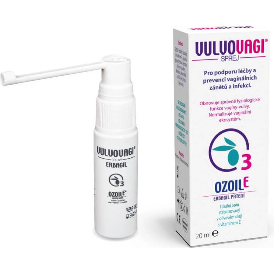 VULVOVAGI Vaginal Infection and Inflammation Spray 20ml 1×20 ml