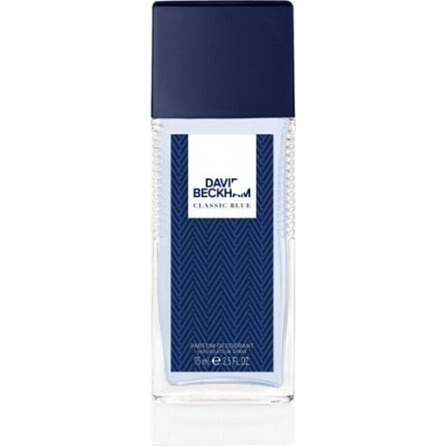 David Beckham Classic Blue Deo 75ml 1×75 ml 1×75 ml, Eau de Toilette