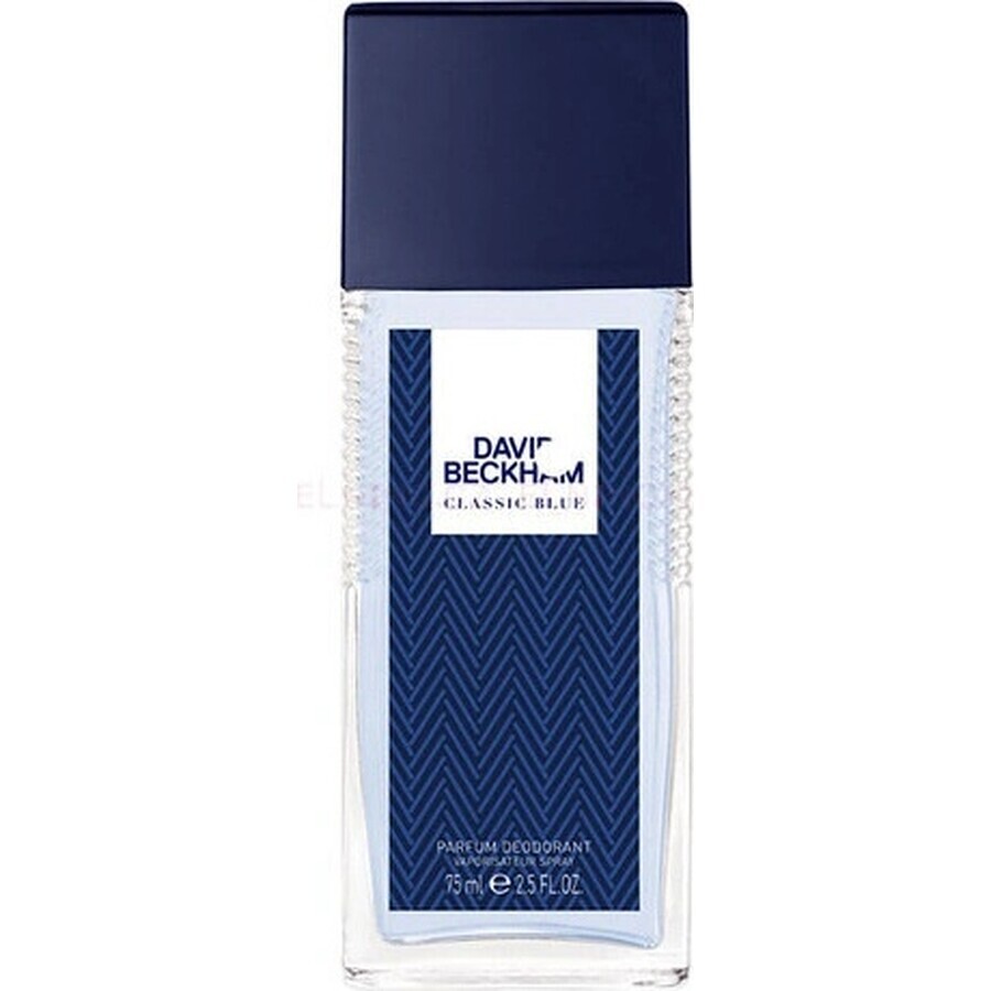 David Beckham Classic Blue Deo 75ml 1×75 ml 1×75 ml, Eau de Toilette