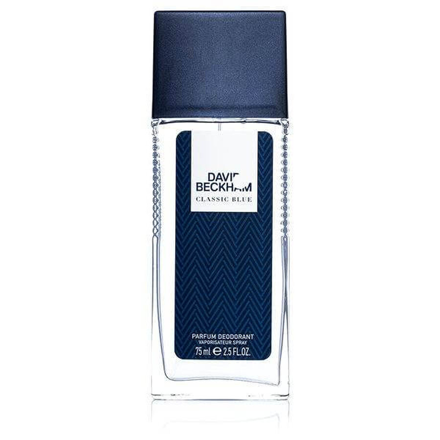 David Beckham Classic Blue Deo 75ml 1×75 ml 1×75 ml, Eau de Toilette