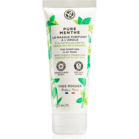Yves Rocher Pm Mască de curățare cu Ilom 1×75 ml, mască de curățare