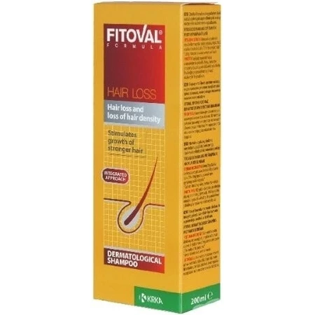 FITOVAL HAIR LOSS 1×200 ml, shampoo against hair loss