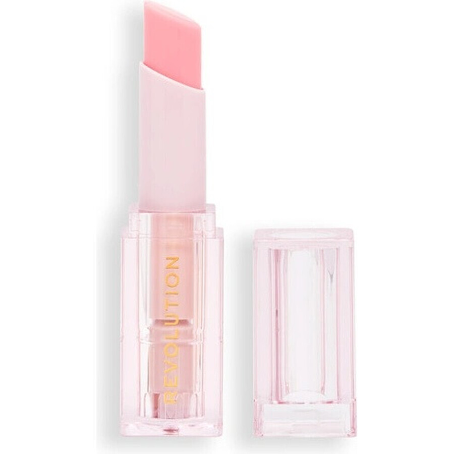 Revolution, Mood Switch Aura Lip Balm Kiss Pink 1×2,5 ml, balsamo per labbra