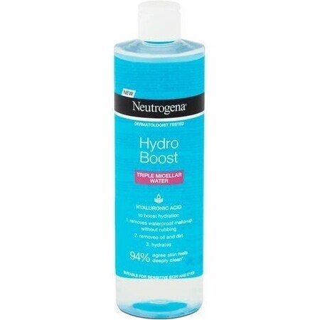 NEUTROGENA® Hydro Boost Micellair Water 3in1 1x400ml, micellair water