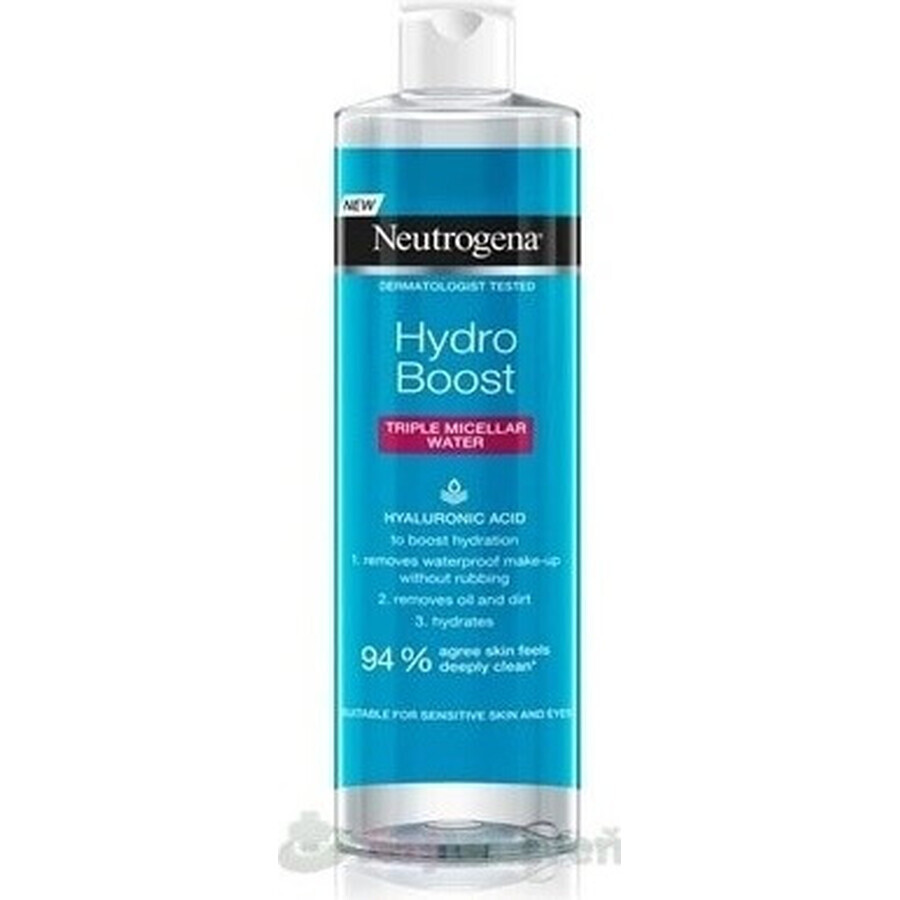 NEUTROGENA® Hydro Boost Micellair Water 3in1 1x400ml, micellair water