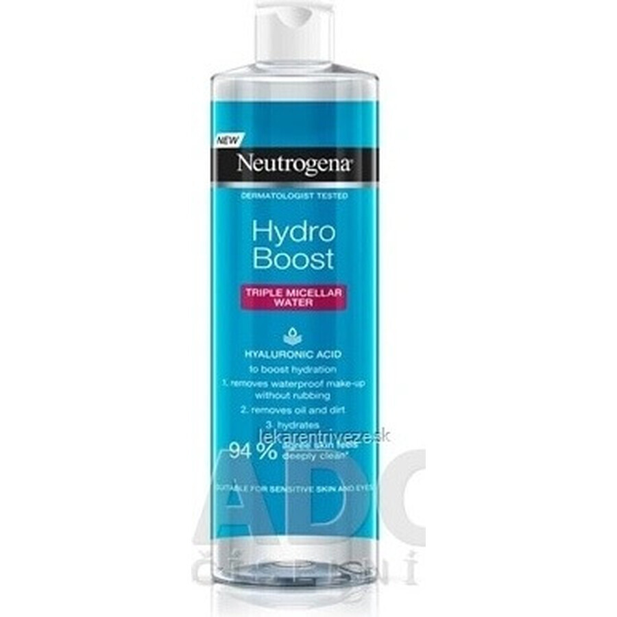 NEUTROGENA® Hydro Boost Micellair Water 3in1 1x400ml, micellair water