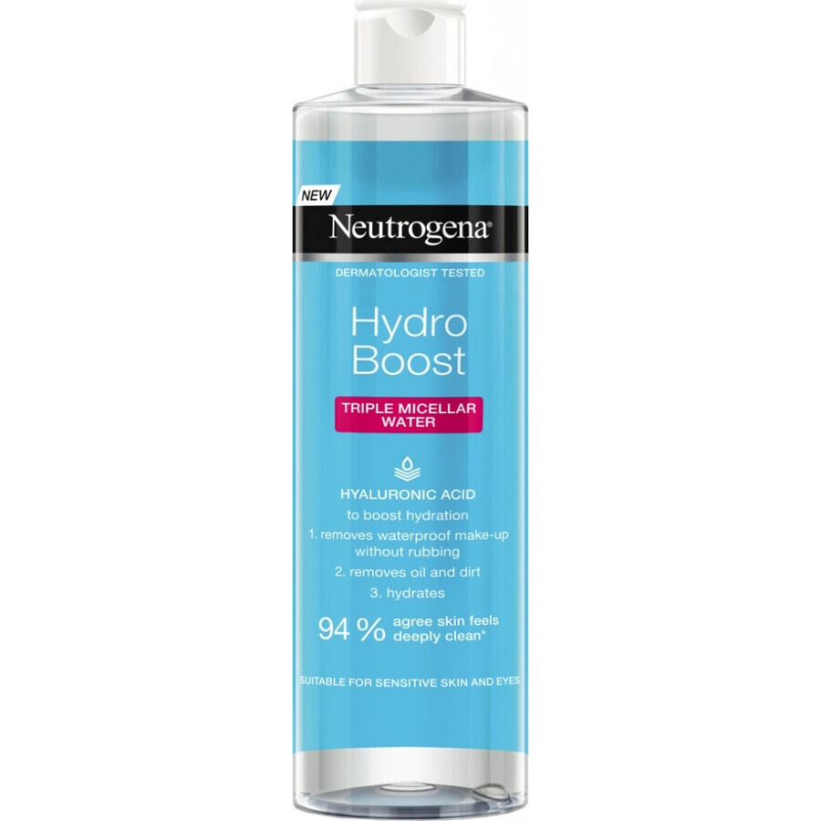 NEUTROGENA® Hydro Boost Micellair Water 3in1 1x400ml, micellair water