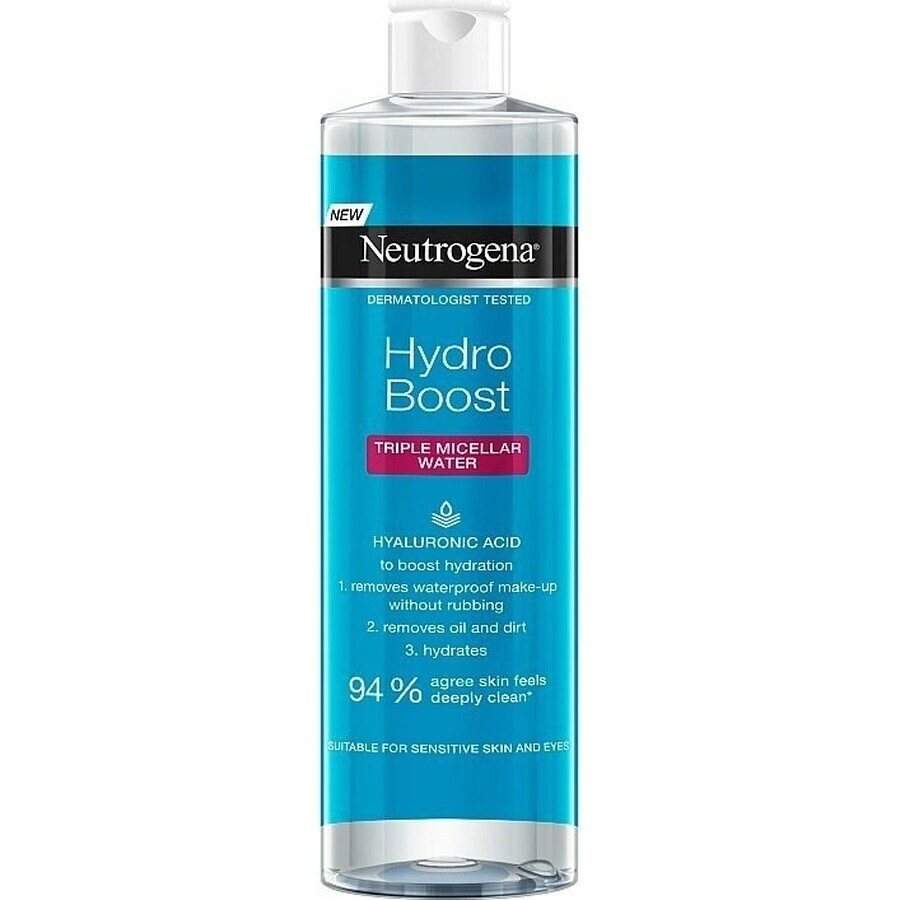 NEUTROGENA® Hydro Boost Micellair Water 3in1 1x400ml, micellair water