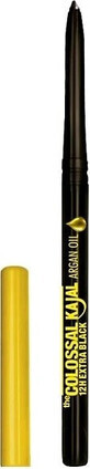 Maybelline New York The Colossal Kajal Kajal 12H extra schwarzer Eyeliner 1&#215;0,25 g, Eyeliner